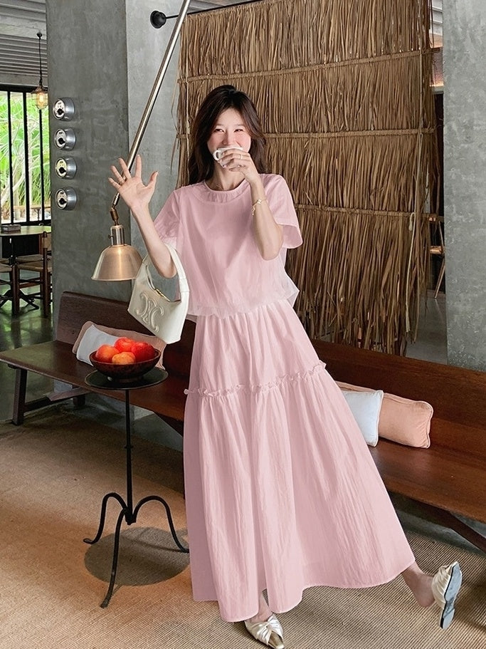 Fashionable Summer Twopiece Skirt Set