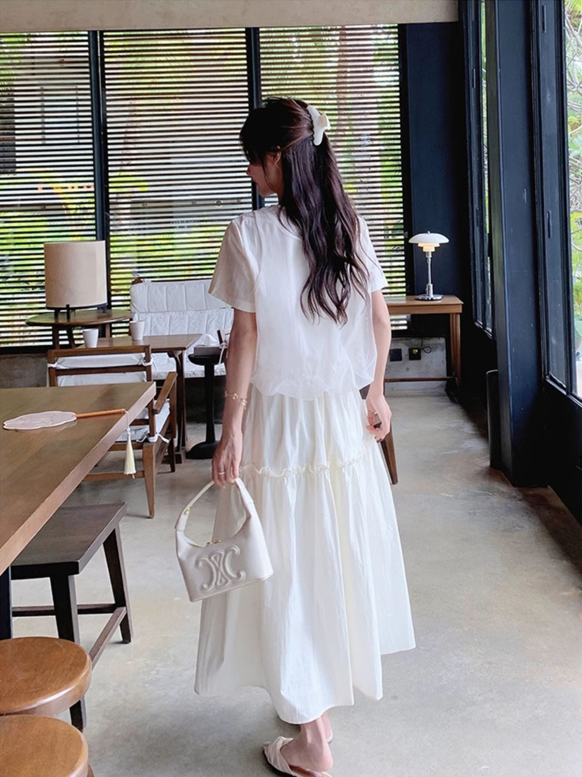Fashionable Summer Twopiece Skirt Set