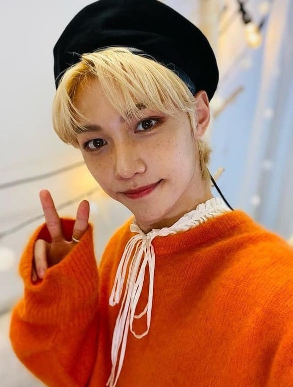 Orange Knitted Sweater