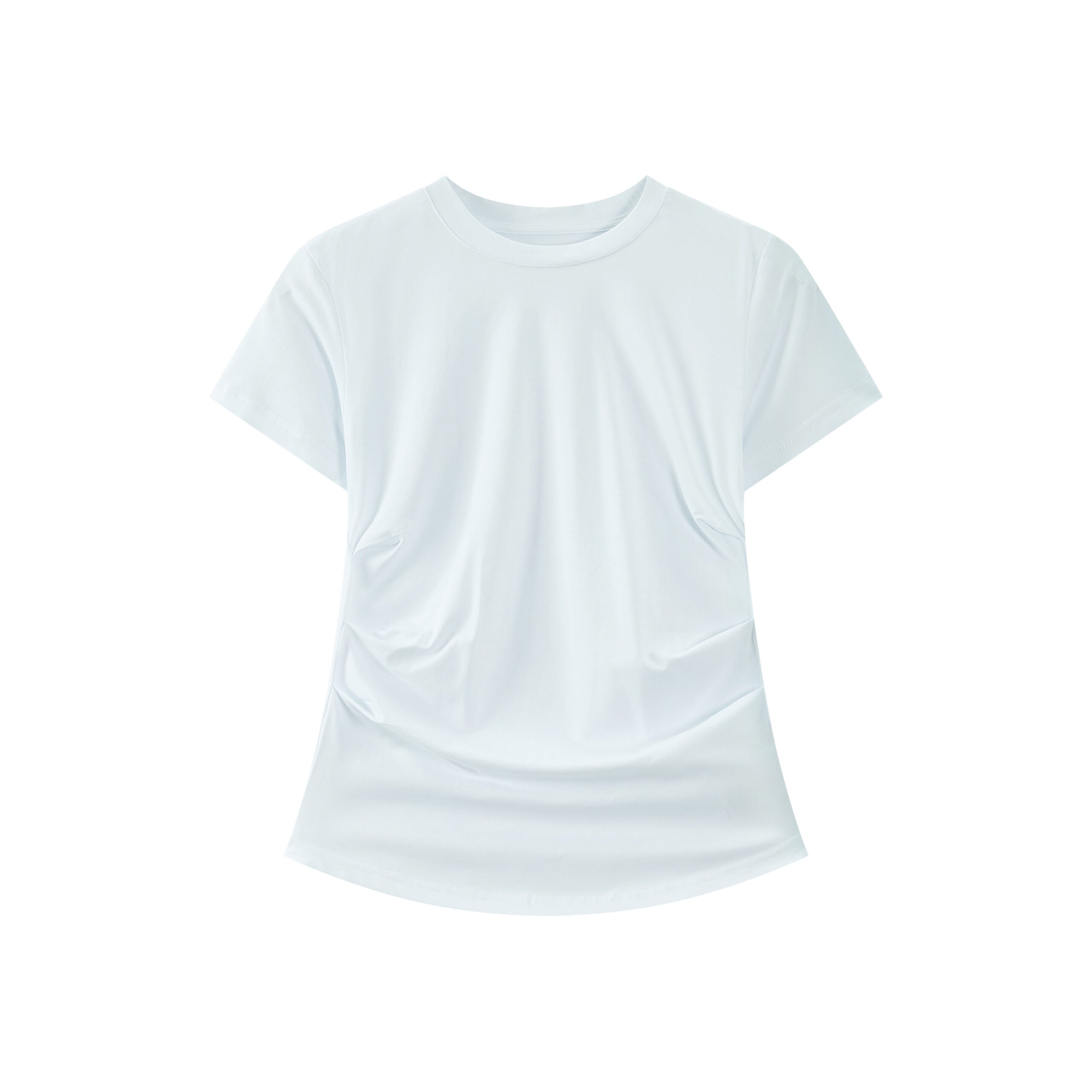 Fitted Short Sleeve Crop Top