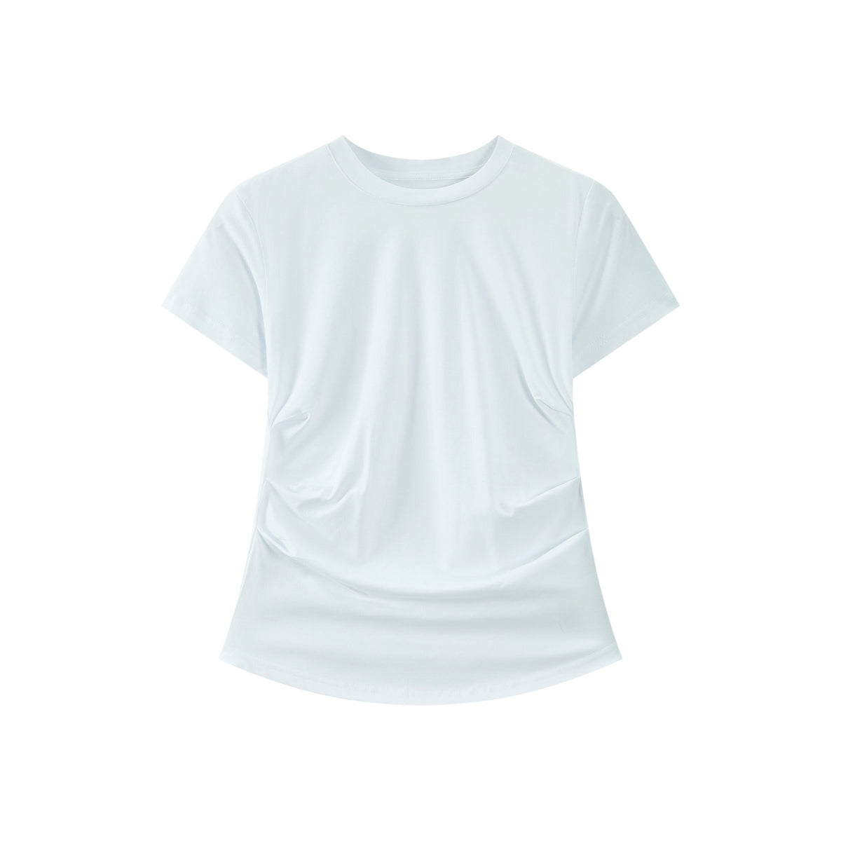 Fitted Short Sleeve Crop Top