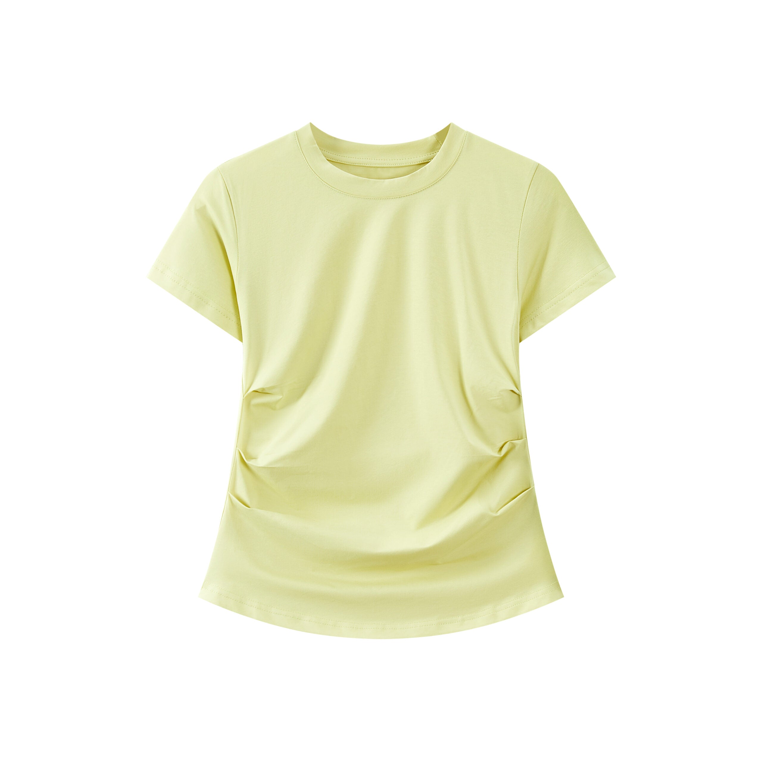 Fitted Short Sleeve Crop Top