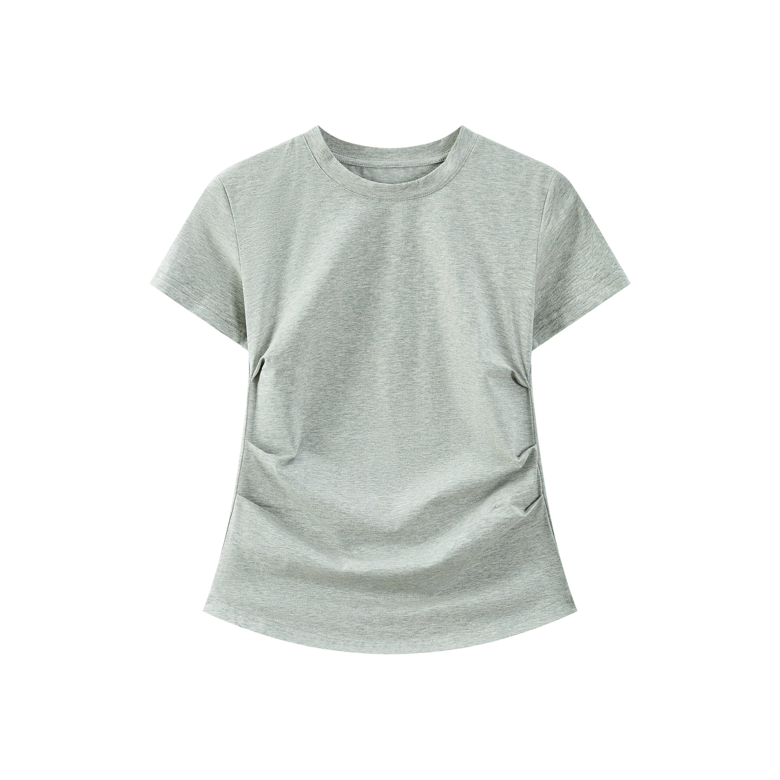 Fitted Short Sleeve Crop Top