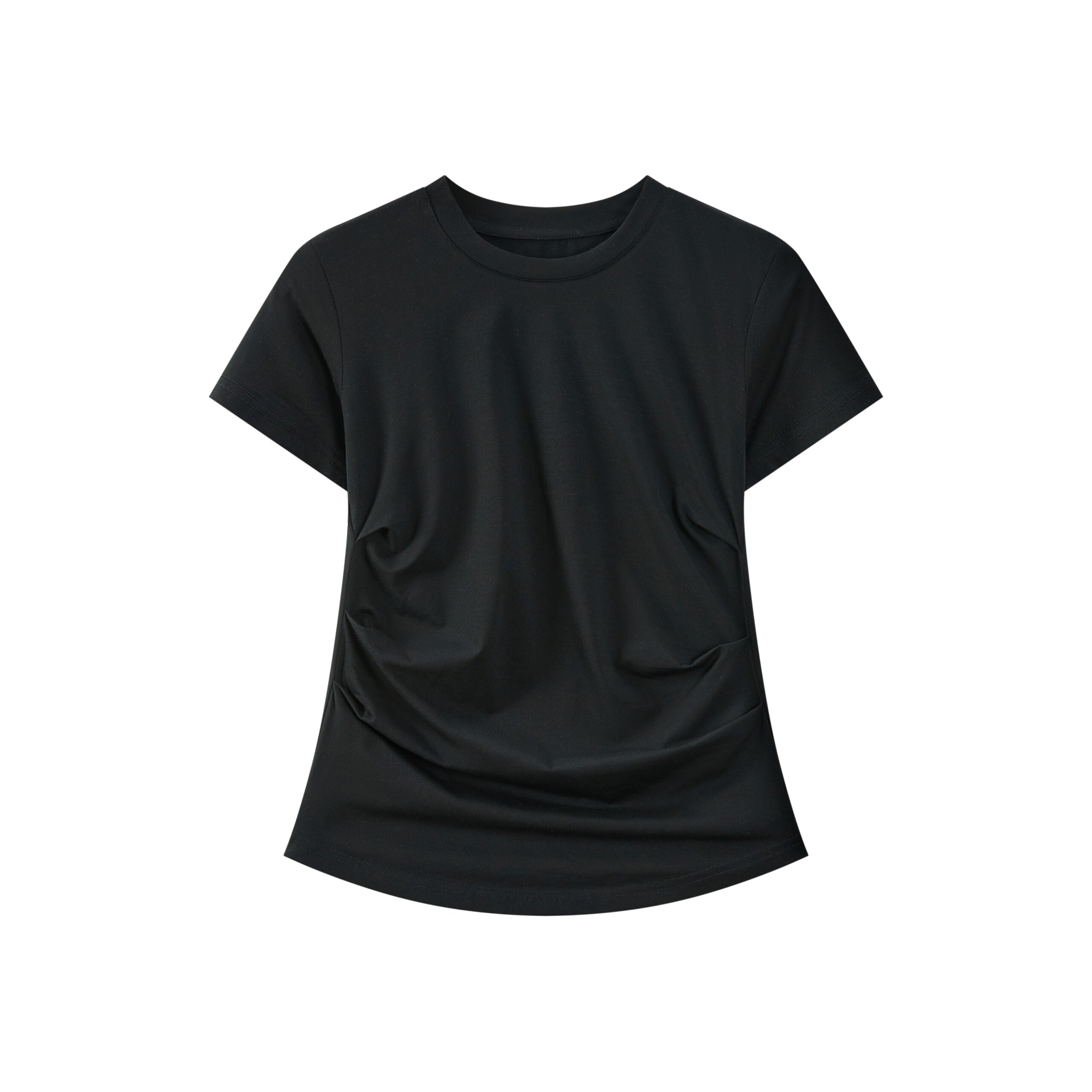 Fitted Short Sleeve Crop Top