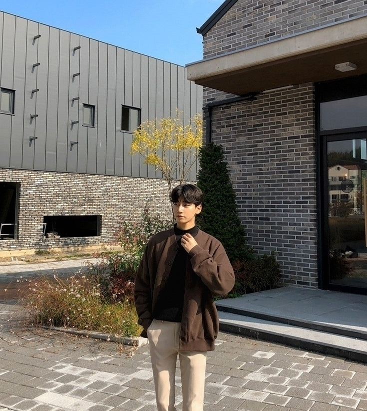 Fleece Lined Cozy Korean Style Hoodie Jacket