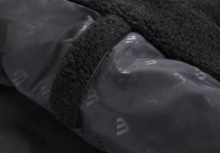 Fleece Lined Oversized Jacket Trendy Style