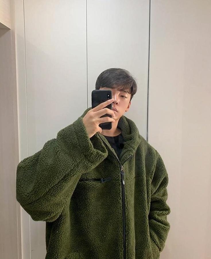 Fleece Lined Oversized Jacket Trendy Style