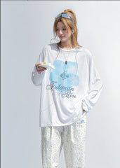Floral Print Sun Protection Blouse