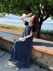 French Floral Sundress Vacation Set