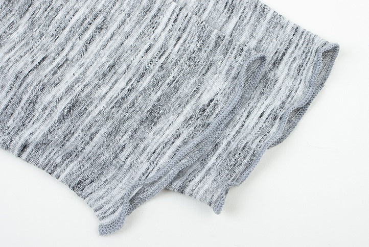 Grey Variegated Cardigan