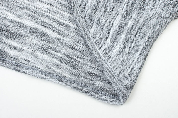 Grey Variegated Cardigan