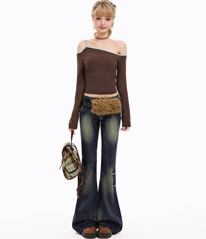Gradient Flare Jeans