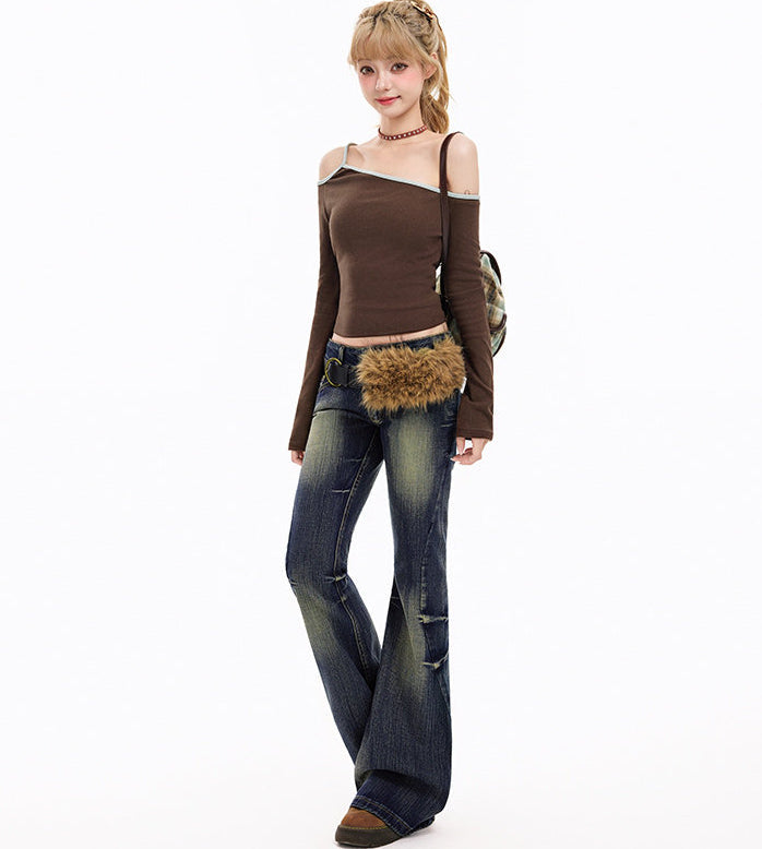 Gradient Flare Jeans