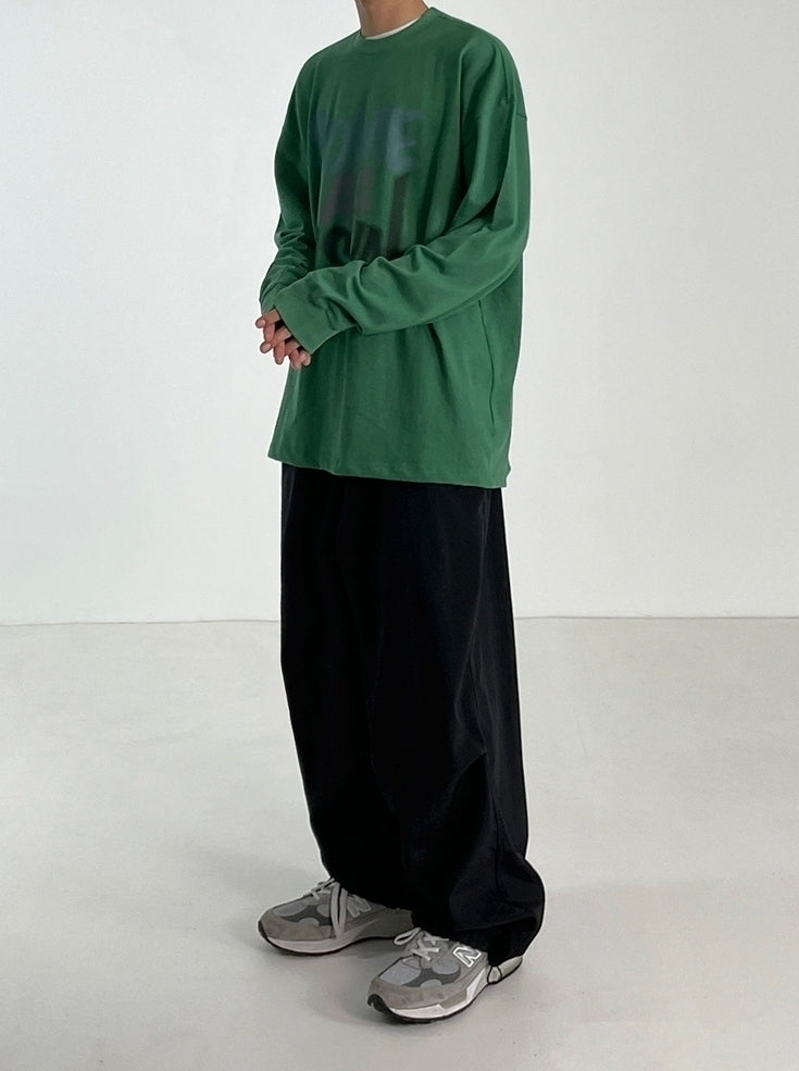 Graffiti Design Loose Fit Sweatshirt