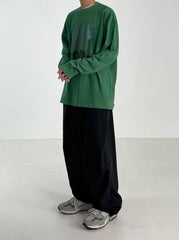 Graffiti Design Loose Fit Sweatshirt