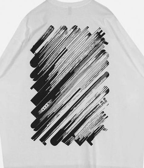 Graffiti Print Loose Fit T-Shirt