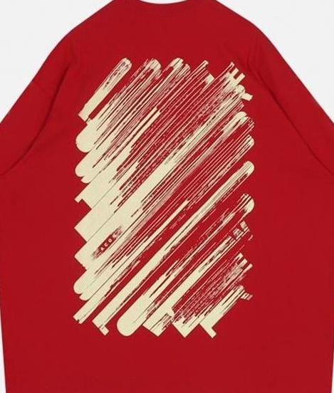 Graffiti Print Loose Fit T-Shirt