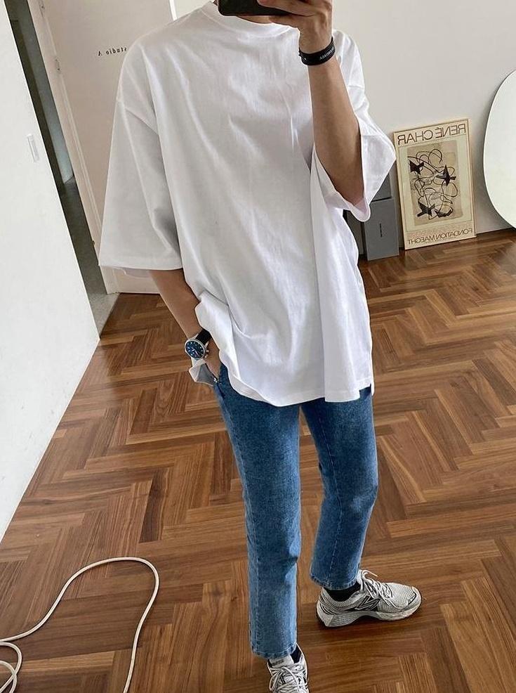 Graffiti Print Loose Fit T-Shirt