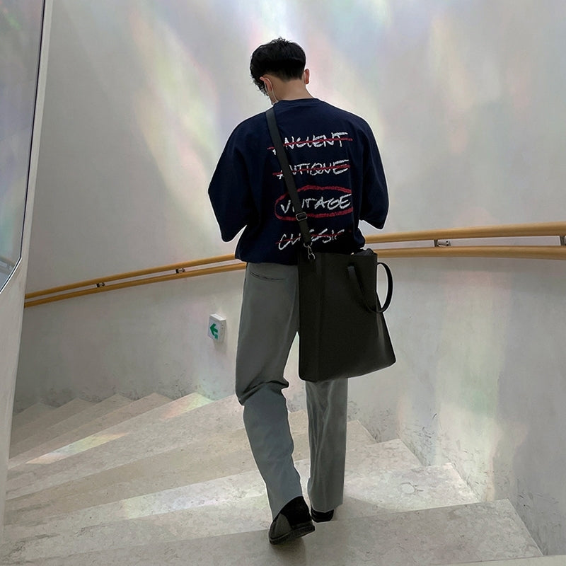 Graffiti Print Loose Fit T-Shirt