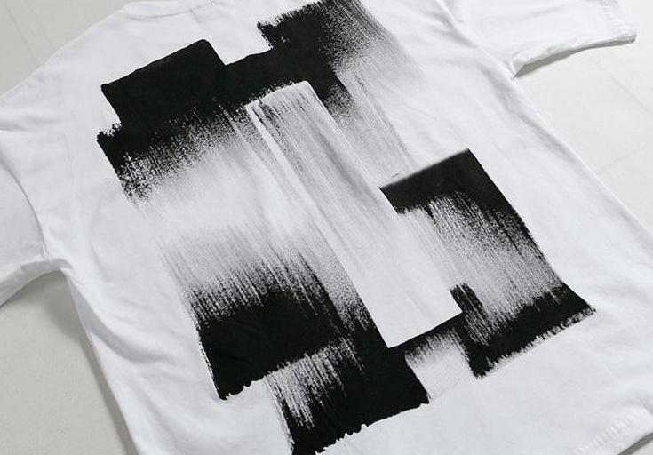 Graffiti Print Loose Fit Tee