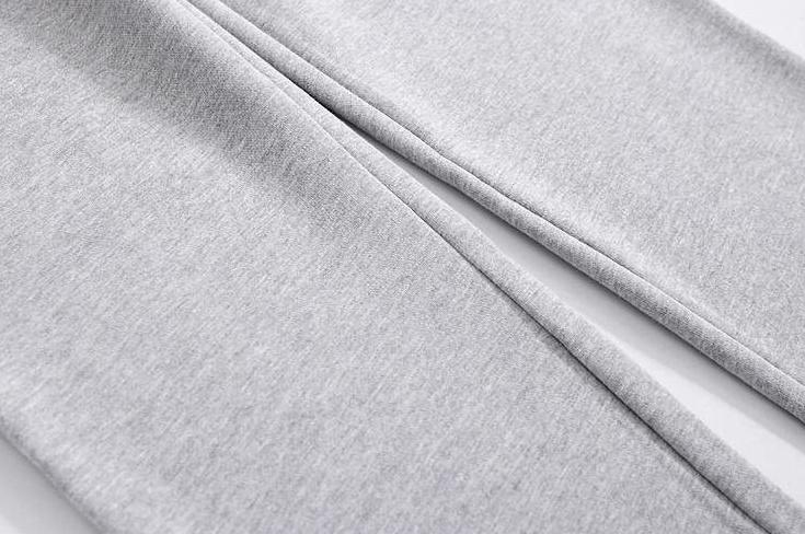 Gray Loose Casual Sweatpants