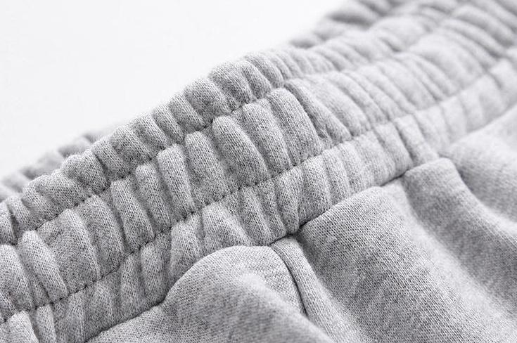 Gray Loose Casual Sweatpants