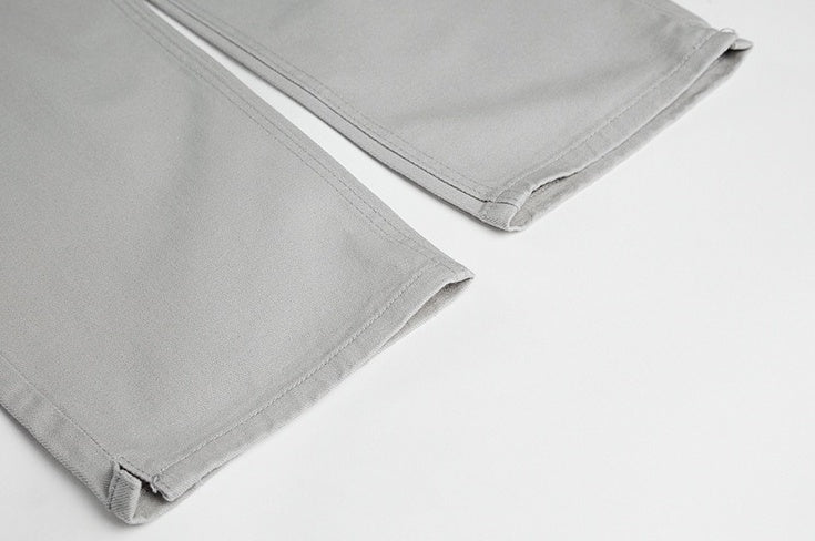 Gray Loose Fit Denim Pants