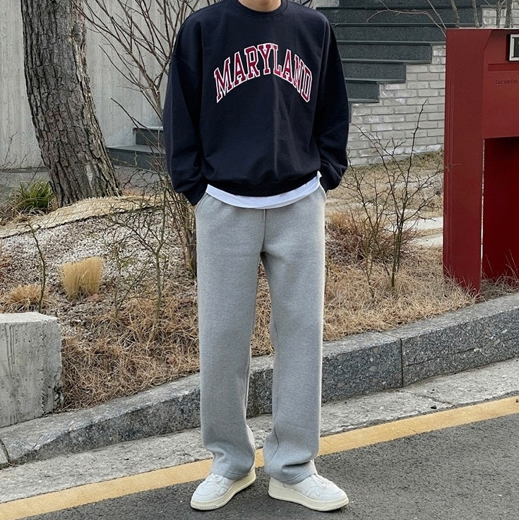 Gray Relaxed Fit Casual Trousers