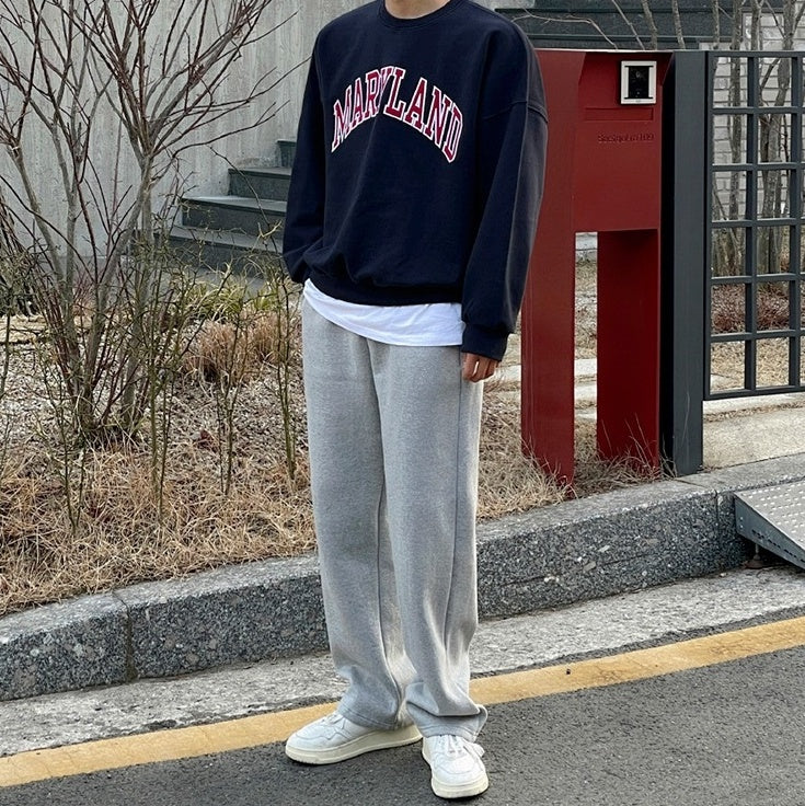 Gray Relaxed Fit Casual Trousers