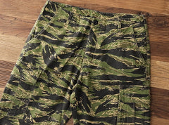 Green And Black Camouflage Pants