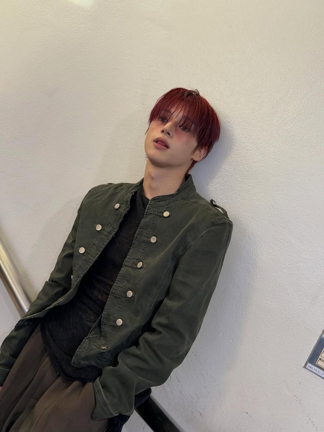 Green Cadet Button Jacket