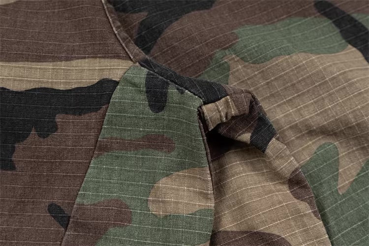 Green Camouflage Cargo Shorts