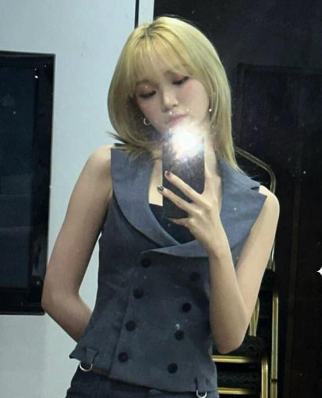 Grey Double Breasted Vest