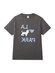 Grey Love Park T-Shirt
