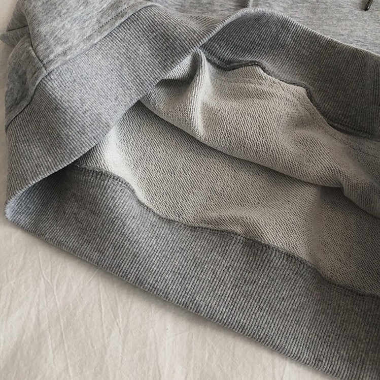 Grey Sleeveless Hoodie