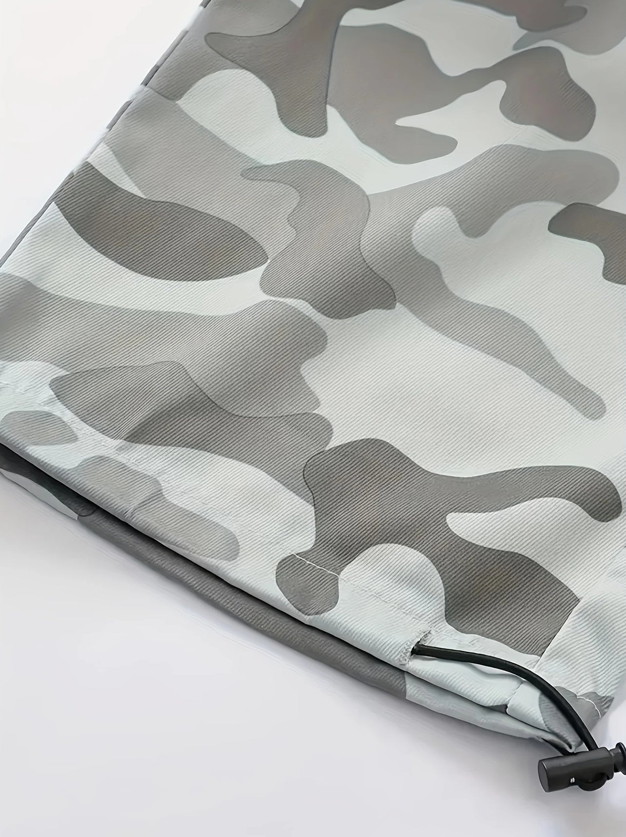 Grey Tactical Camo Cargo Pants