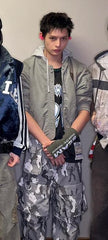 Grey Tactical Camo Cargo Pants