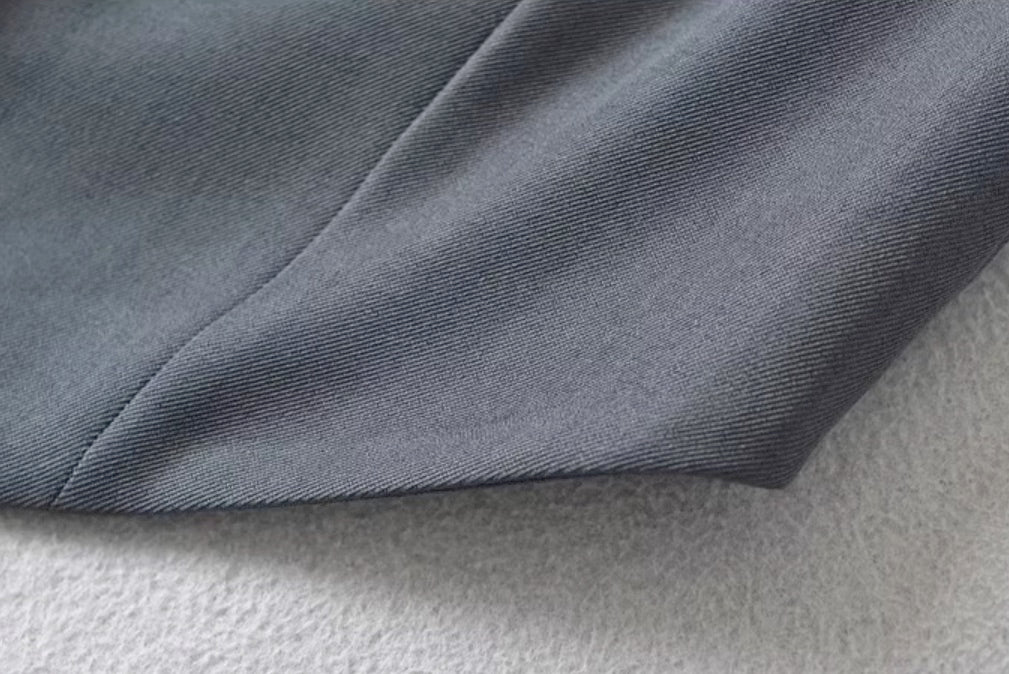 Grey Triangle Edge Tube Top