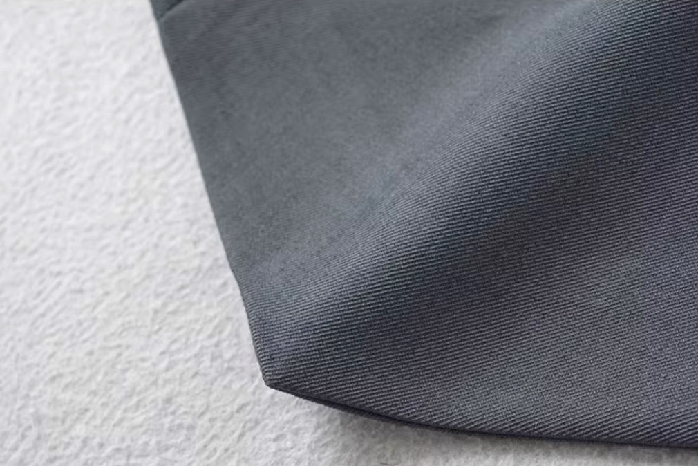 Grey Triangle Edge Tube Top