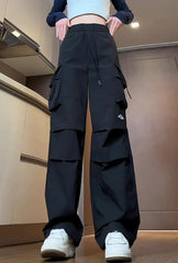 Grey Water-Resistant Cargo Pants