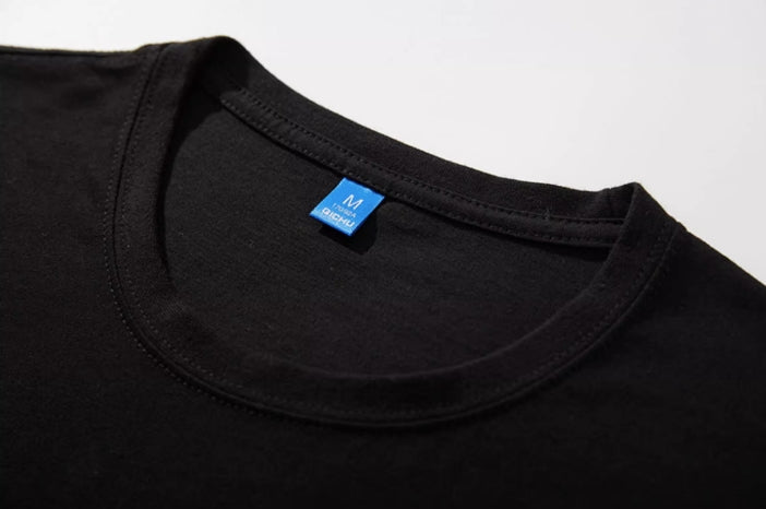 Black Rabbit Print T-Shirt