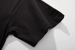 Black Rabbit Print T-Shirt