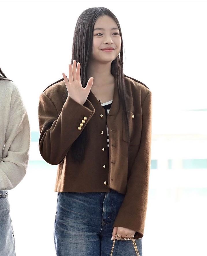 Brown Cashmere Round Neck Coat