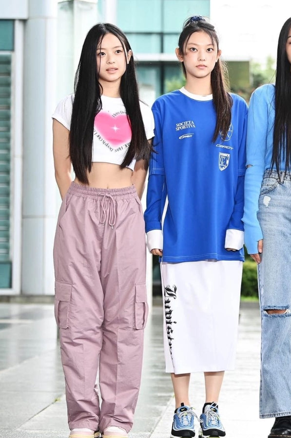 Pink Cargo Drawstring Pants