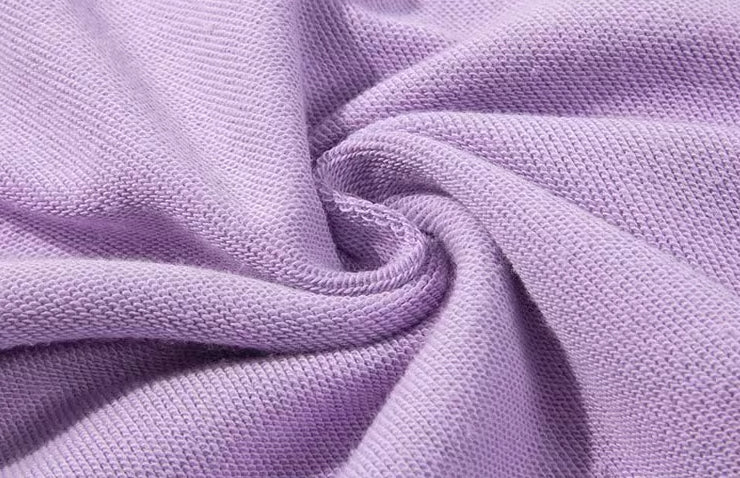 Lilac 'Venice' Print Hoodie