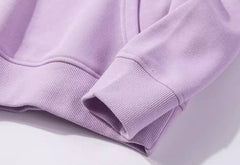Lilac 'Venice' Print Hoodie