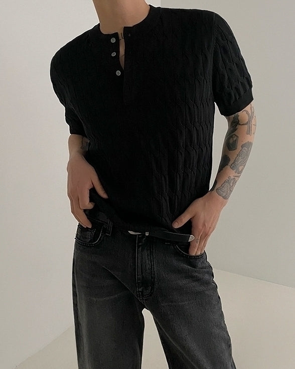 Knit Tee Lightweight Summer Design