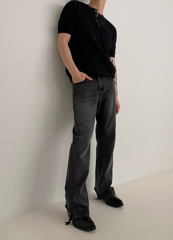 Knit Tee Lightweight Summer Design