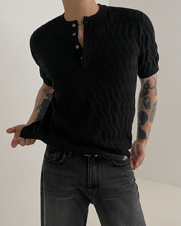 Knit Tee Lightweight Summer Design
