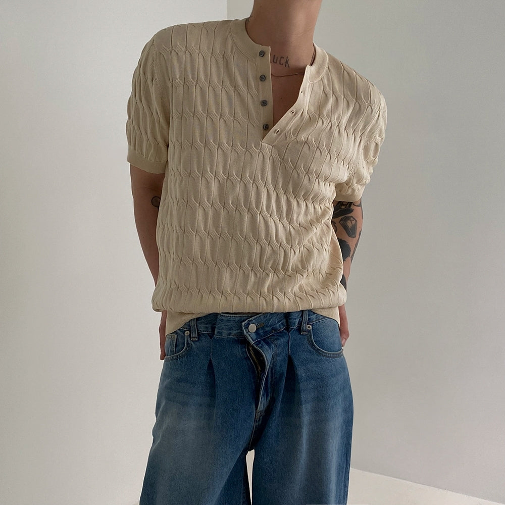 Knit Tee Lightweight Summer Design